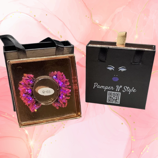 Full Strip Colored Luminous faux Mink Eyelashes