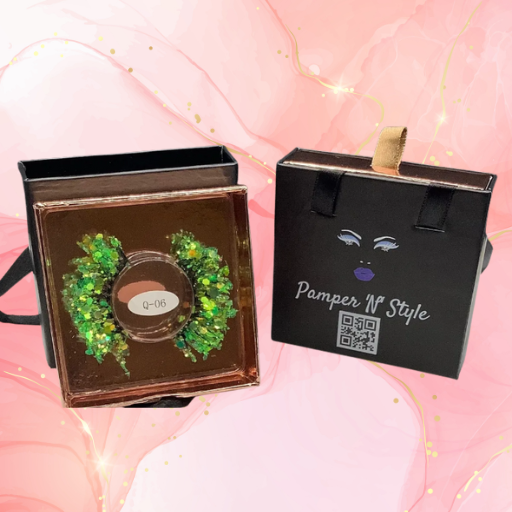 Full Strip Colored Luminous faux Mink Eyelashes