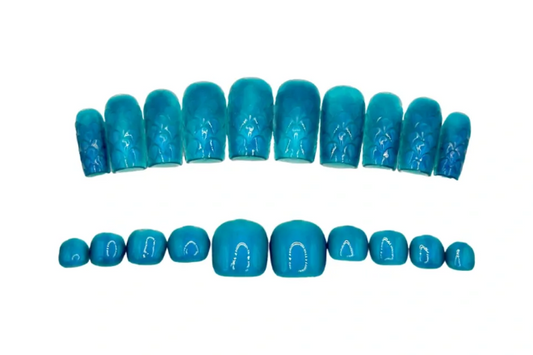 Aqua Siren Toe&Nail Set