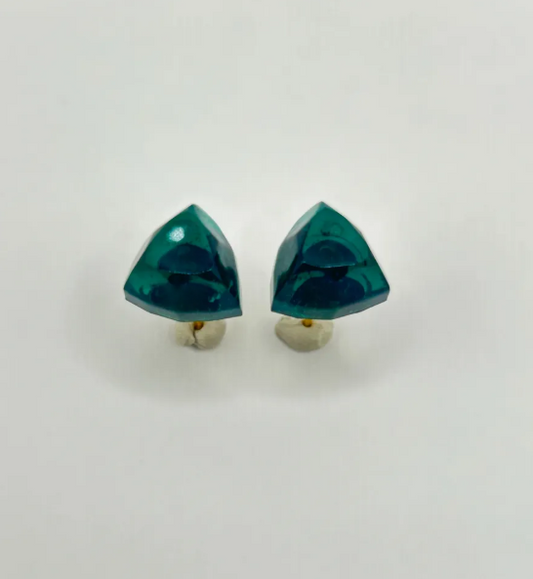 Emerald Rain Studs